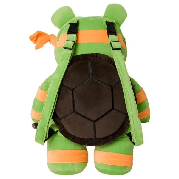 Mochila oso Tortugas Ninja Sprayground Michelangelo - posterior