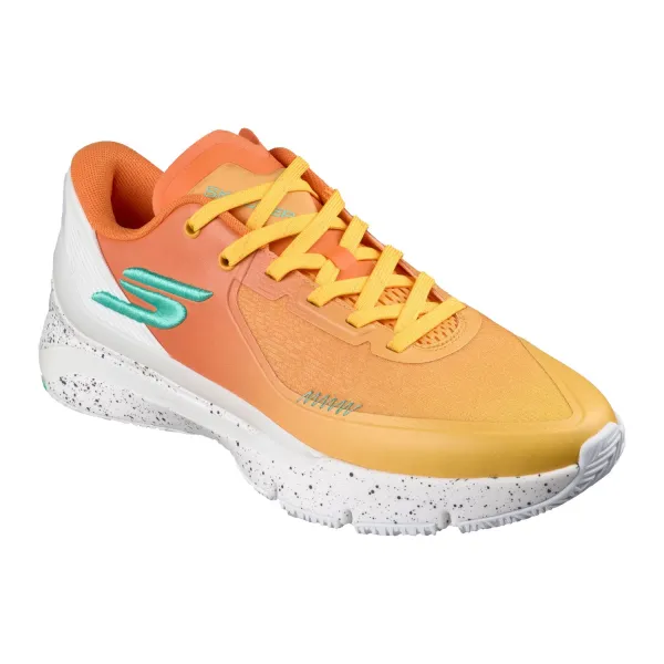 Skechers SKX Full Court Press Naranja - lado Skechers SKX Full Court Press Naranja - lado