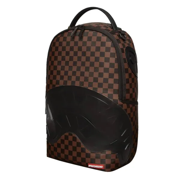 Mochila Sprayground Shark in Paris Clear SM & Eyes