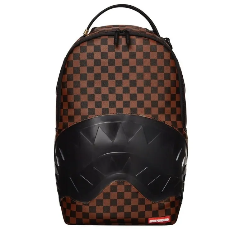 Mochila Sprayground Shark in Paris Clear SM & Eyes