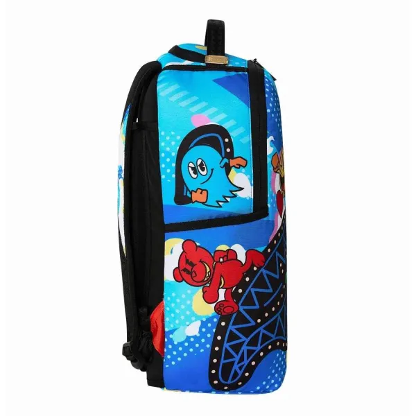 Sprayground Pacman SG Characters multicolor - lado Sprayground Pacman SG Characters multicolor - lado