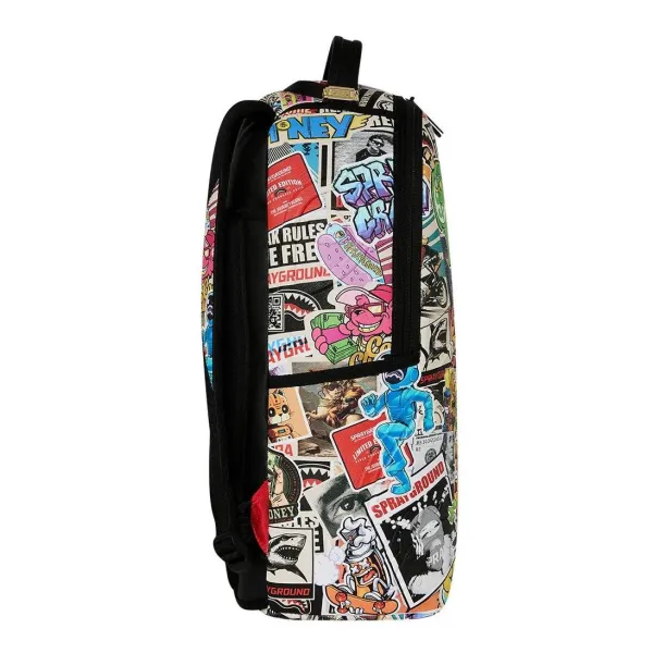 Sprayground Punk Sticker Shark lado Sprayground Punk Sticker Shark lado
