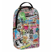 Sprayground Punk Sticker Shark lateral Sprayground Punk Sticker Shark lateral
