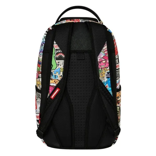 Sprayground Punk Sticker Shark trasera Sprayground Punk Sticker Shark trasera