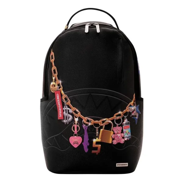 Sprayground Printed Hanging Stuff en negro Sprayground Printed Hanging Stuff en negro