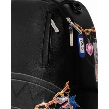 Sprayground Printed Hanging Stuff en negro detalle 1 Sprayground Printed Hanging Stuff en negro detalle 1