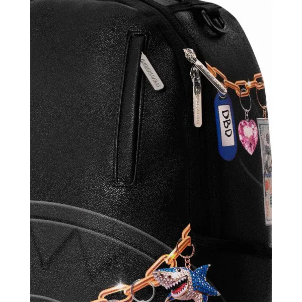 Sprayground Printed Hanging Stuff en negro detalle 1 Sprayground Printed Hanging Stuff en negro detalle 1