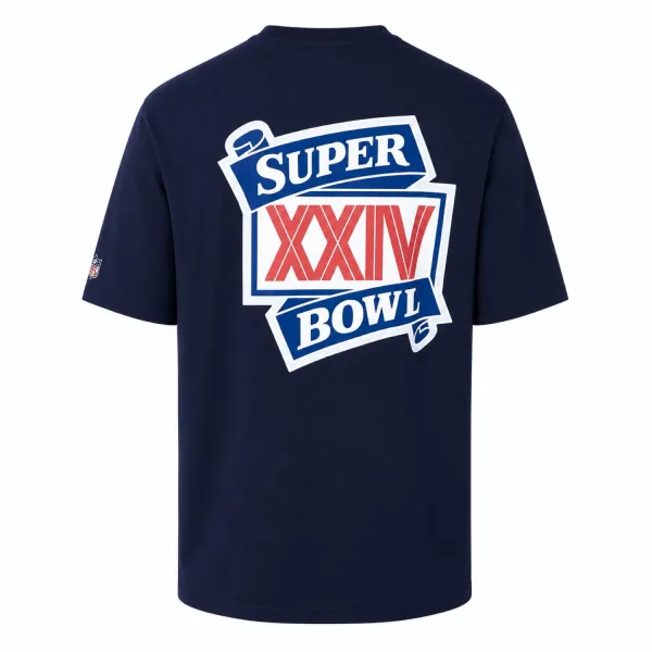 Camiseta San Francisco 49ers Superbowl azul - trasera Camiseta San Francisco 49ers Superbowl azul - trasera