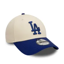 Gorra LA Dodgers New Era crema y azul - lateral Gorra LA Dodgers New Era crema y azul - lateral