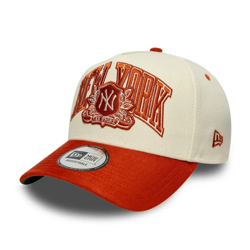 Gorra NY Yankees suede New Era E-Frame lateral