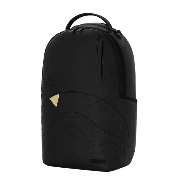 Mochila negra Sprayground Blacked Out - lateral 2 Mochila negra Sprayground Blacked Out - lateral 2