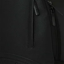 Mochila negra Sprayground Blacked Out - cremallera Mochila negra Sprayground Blacked Out - cremallera