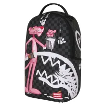 Sprayground Pink Panther Painting en negro - lateral 1