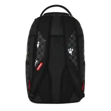 Sprayground Pink Panther Painting en negro - trasera