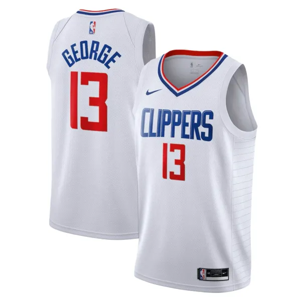 Camiseta Paul George Clippers Nike Swingman en blanca infantil - principal Camiseta Paul George Clippers Nike Swingman en blanca infantil - principal