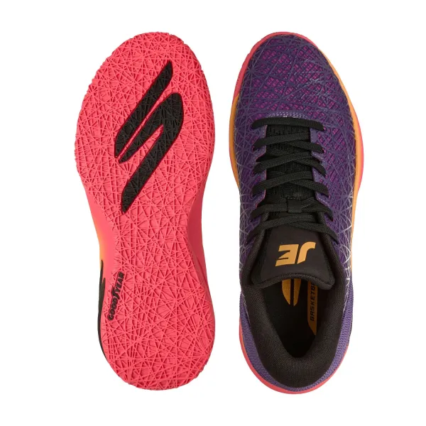 Skechers SKX JE 1 Purple - zapatillas de baloncesto doble Skechers SKX JE 1 Purple - zapatillas de baloncesto doble