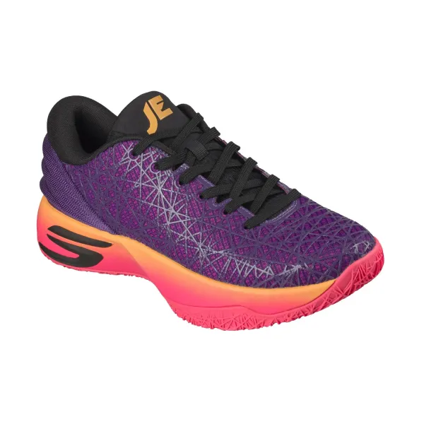 Skechers SKX JE 1 Purple - zapatillas de baloncesto lado Skechers SKX JE 1 Purple - zapatillas de baloncesto lado