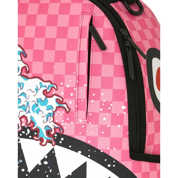 Sprayground Pink Panther Surfing - rosa cremallera