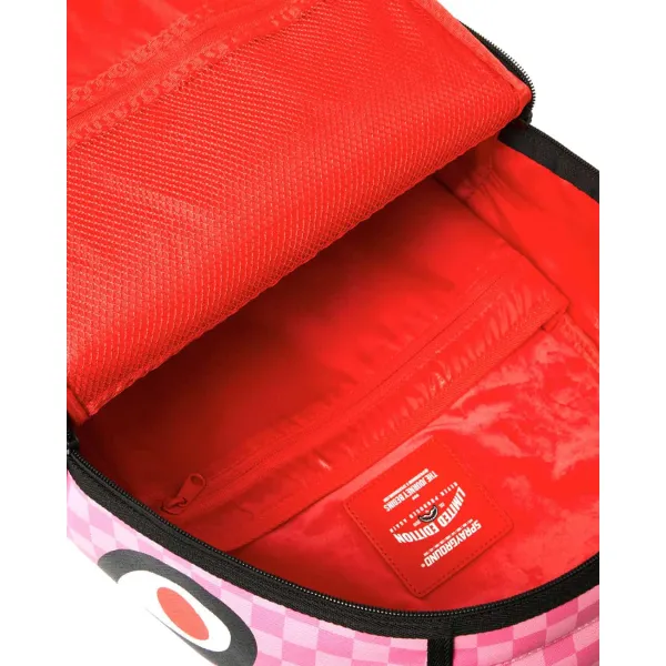 Sprayground Pink Panther Surfing - rosa interior
