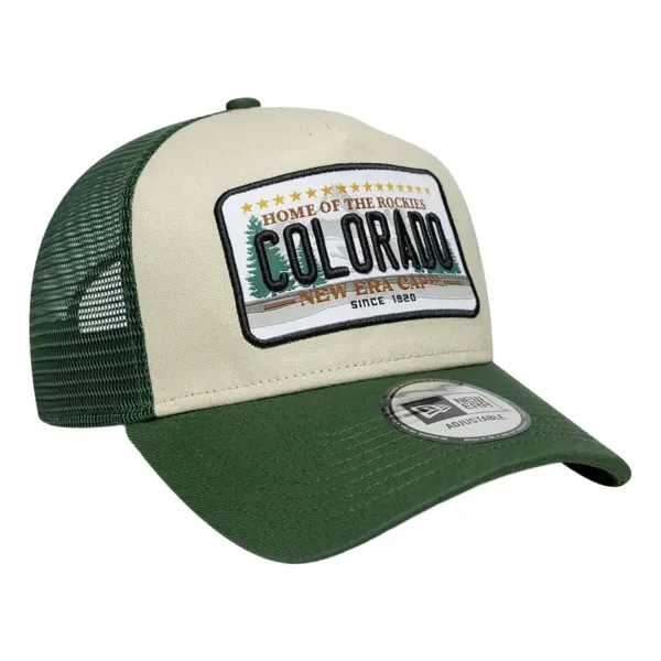 Gorra Curva Trucker Colorado Licence Plate New Era