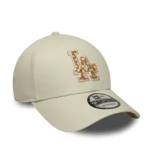 Gorra LA Dodgers Animal Print 9Forty New Era crema