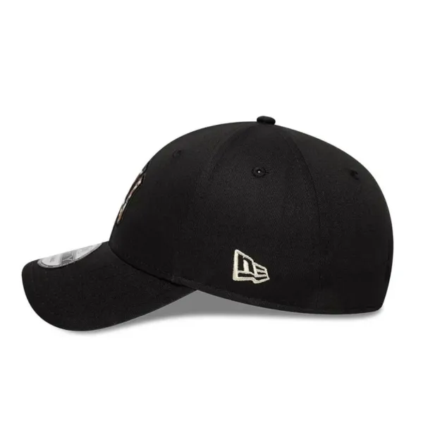 Gorra New Era Yankees Animal Print negra - de lado