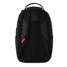 Mochila Sprayground Black and White Drip Check