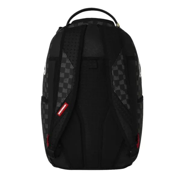 Mochila Sprayground Black and White Drip Check