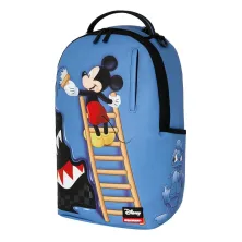 Mochila Sprayground Mickey Mouse - lado Mochila Sprayground Mickey Mouse - lado