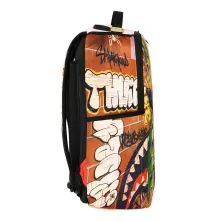 Mochila Sprayground Spiderman Web Hammock - lado Mochila Sprayground Spiderman Web Hammock - lado
