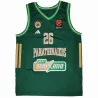 Camiseta Mathias Lessort Panathinaikos Euroliga verde Oficial Adidas