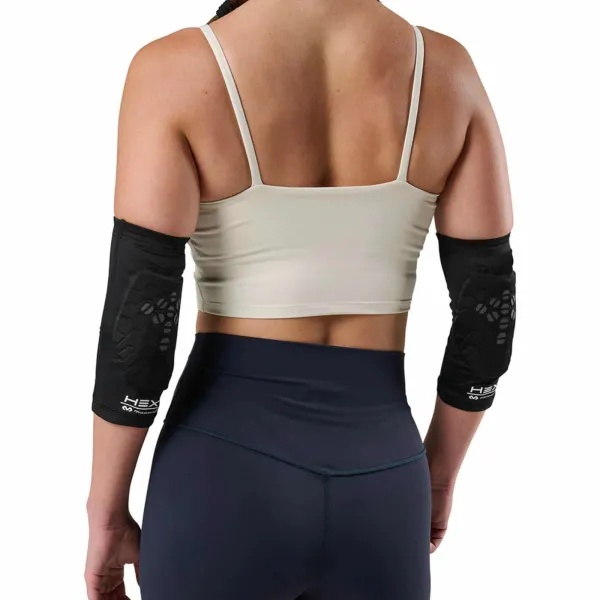 Coderas con proteccion Mcdavid HEX Viz 22140R - modelo chica 2 Coderas con proteccion Mcdavid HEX Viz 22140R - modelo chica 2