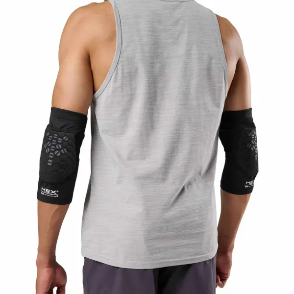 Coderas con proteccion Mcdavid HEX Viz 22140R - modelo chico Coderas con proteccion Mcdavid HEX Viz 22140R - modelo chico