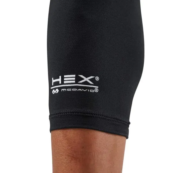 Rodilleras McDavid x Kyrie Hex Viz Junior negras