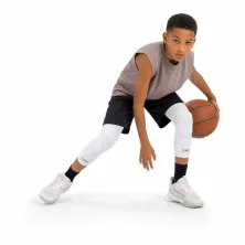 McDavid x Kyrie Hex Viz Junior blancas - rodilleras con protección