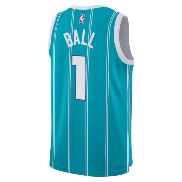 Camiseta LaMelo Ball Hornets swingman junior - trasera