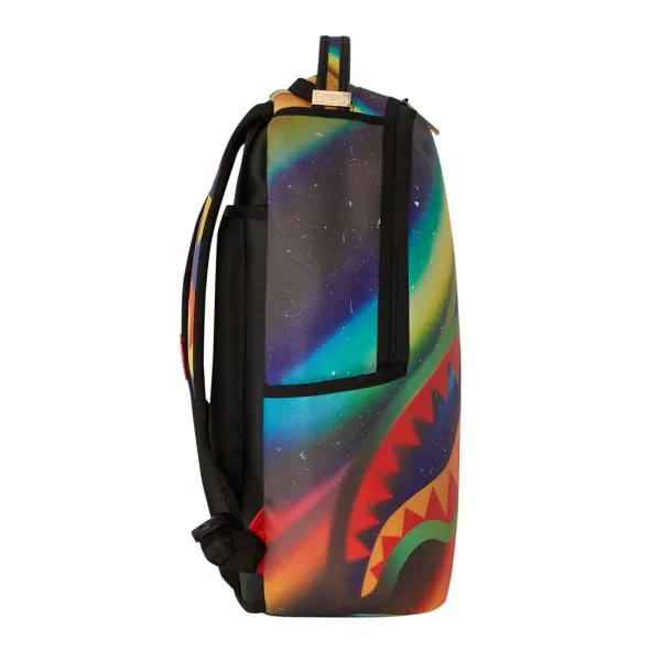 Mochila Sprayground Aurora Boreal lado Mochila Sprayground Aurora Boreal lado