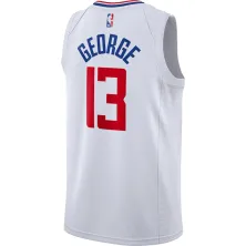Camiseta Paul George Clippers Nike Swingman blanca - trasera Camiseta Paul George Clippers Nike Swingman blanca - trasera