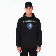 Sudadera Minnesota Timberwolves de New Era en negro - modelo
