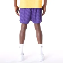 Short Lakers de New Era en morado - trasera
