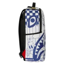 Sprayground Blue Ink Doodle - lateral Sprayground Blue Ink Doodle - lateral