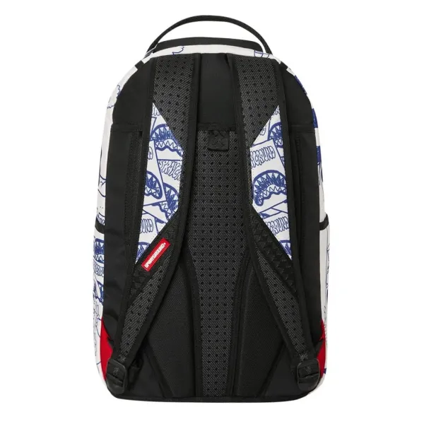 Sprayground Blue Ink Doodle - trasera Sprayground Blue Ink Doodle - trasera