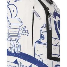 Sprayground Blue Ink Doodle - detalle 1 Sprayground Blue Ink Doodle - detalle 1