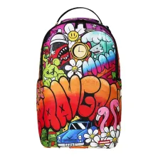 Mochila Sprayground Miami Doodle multicolor - frontal