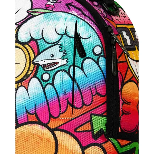 Mochila Sprayground Miami Doodle multicolor - detalle 1 Mochila Sprayground Miami Doodle multicolor - detalle 1