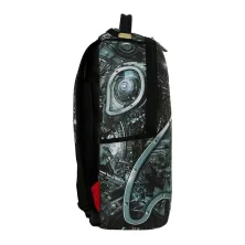 Mochila Sprayground Full Cybershark - lado Mochila Sprayground Full Cybershark - lado