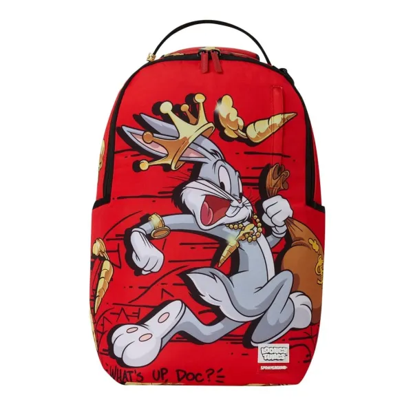 Sprayground Bugs Bunny roja - frontal Sprayground Bugs Bunny roja - frontal