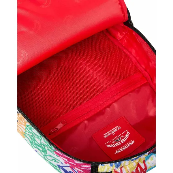 Mochila infantil Sprayground Mini Spray Poetry Split -interior