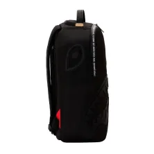 Sprayground Shark Central Printed Zip - Mochila negra - lado Sprayground Shark Central Printed Zip - Mochila negra - lado