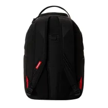 Sprayground Shark Central Printed Zip - Mochila negra - trasera Sprayground Shark Central Printed Zip - Mochila negra - trasera